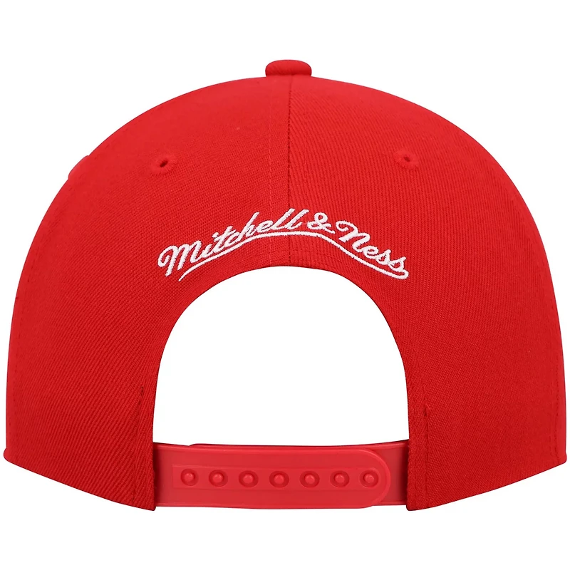 Mitchell  Ness Chicago Bulls Hardwood Classics Team Ground 20 Snapback Hat