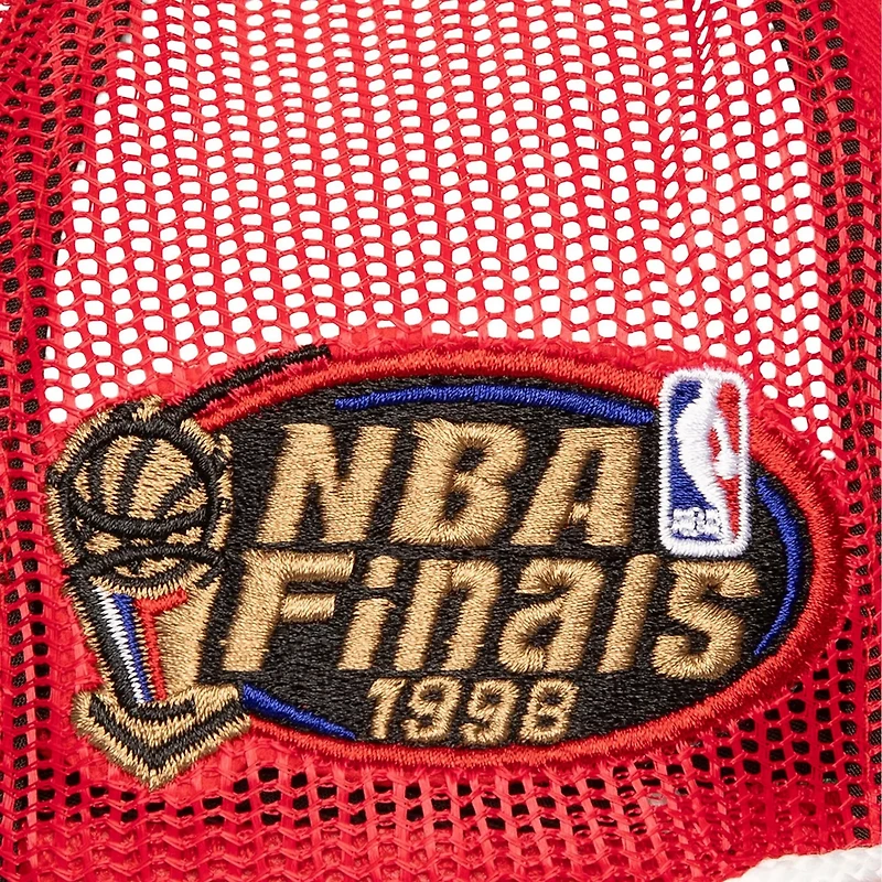 Mitchell Ness Chicago Bulls Roper Meshback Trucker Snapback Hat