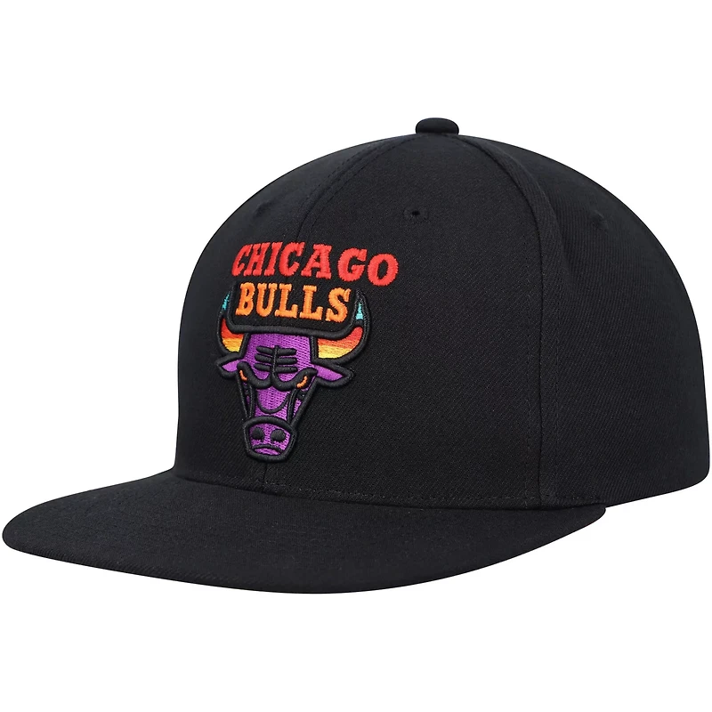 Mitchell Ness Chicago Bulls Soul High-Grade Fade Undervisor Snapback Hat