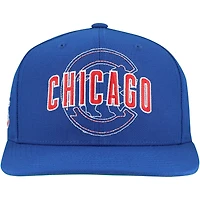 Mitchell  Ness Chicago Cubs Double Up Snapback Hat