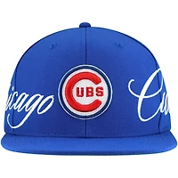 Mitchell  Ness Chicago Cubs Just Don x MLB Lux Script Snapback Hat