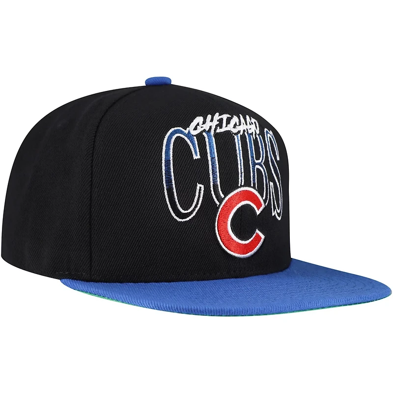 Mitchell Ness Chicago Cubs Rise Up Snapback Hat
