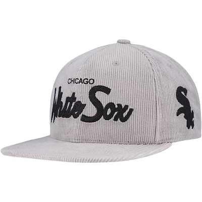 Mitchell  Ness Chicago Sox Corduroy Snapback Hat