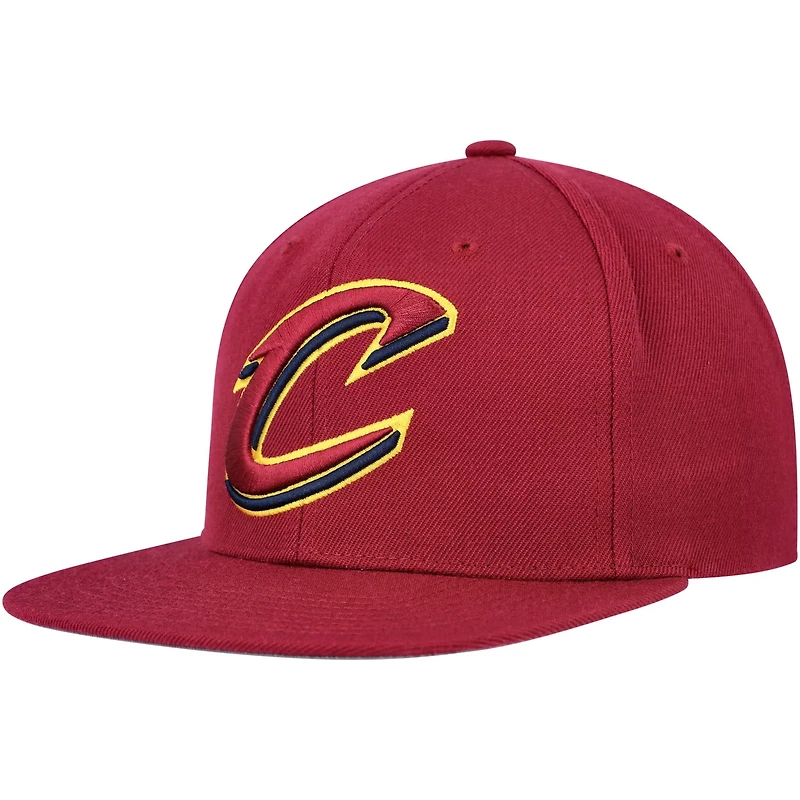 Mitchell Ness Cleveland Cavaliers Ground 20 Snapback Hat