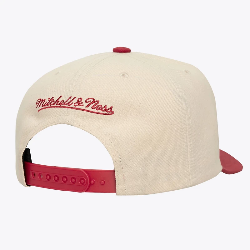 Mitchell  Ness Crimson Alabama Crimson Tide Two-Tone Pro Crown Adjustable Hat