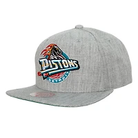 Mitchell  Ness Detroit Pistons Hardwood Classics 20 Snapback Hat