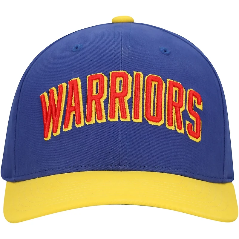 Mitchell  Ness Gold Golden State Warriors Team Up Classic Edition Adjustable Hat