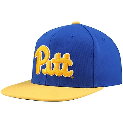 Mitchell Ness /Gold Pitt Panthers 2-Tone 20 Snapback Hat
