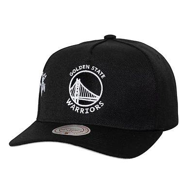 Mitchell  Ness Golden State Warriors 2022 NBA Finals Born To Win Pro Crown Adjustable Hat