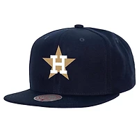 Mitchell  Ness Houston Astros Cooperstown Collection Basic Flip Snapback Hat