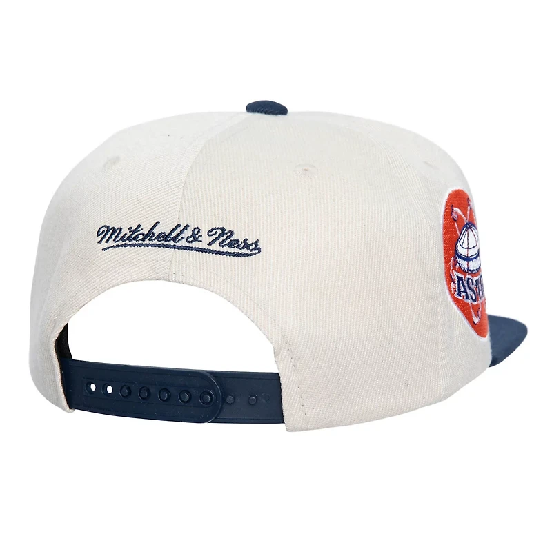 Mitchell  Ness Houston Astros Cooperstown Collection Speed Zone Snapback Hat