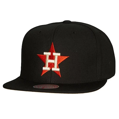 Mitchell  Ness Houston Astros Cooperstown Collection True Classics Snapback Hat