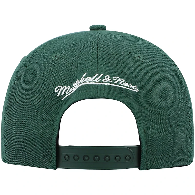 Mitchell  Ness Hunter Milwaukee Bucks Ground 20 Snapback Hat