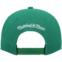 Mitchell  Ness Kelly Boston Celtics Hardwood Classics Team Ground 20 Snapback Hat