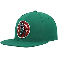 Mitchell  Ness Kelly Boston Celtics Hardwood Classics Team Ground 20 Snapback Hat