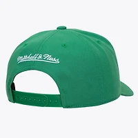 Mitchell  Ness Kelly Boston Celtics Legendary Home Pro Pinch Snapback Hat