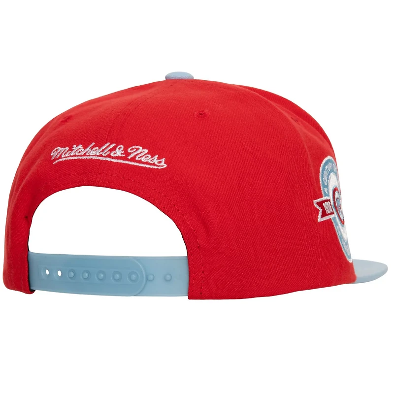 Mitchell Ness Light Blue Chicago Cubs Hometown Snapback Hat