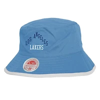 Mitchell  Ness Light Blue Los Angeles Lakers Flip It Reversible Bucket Hat