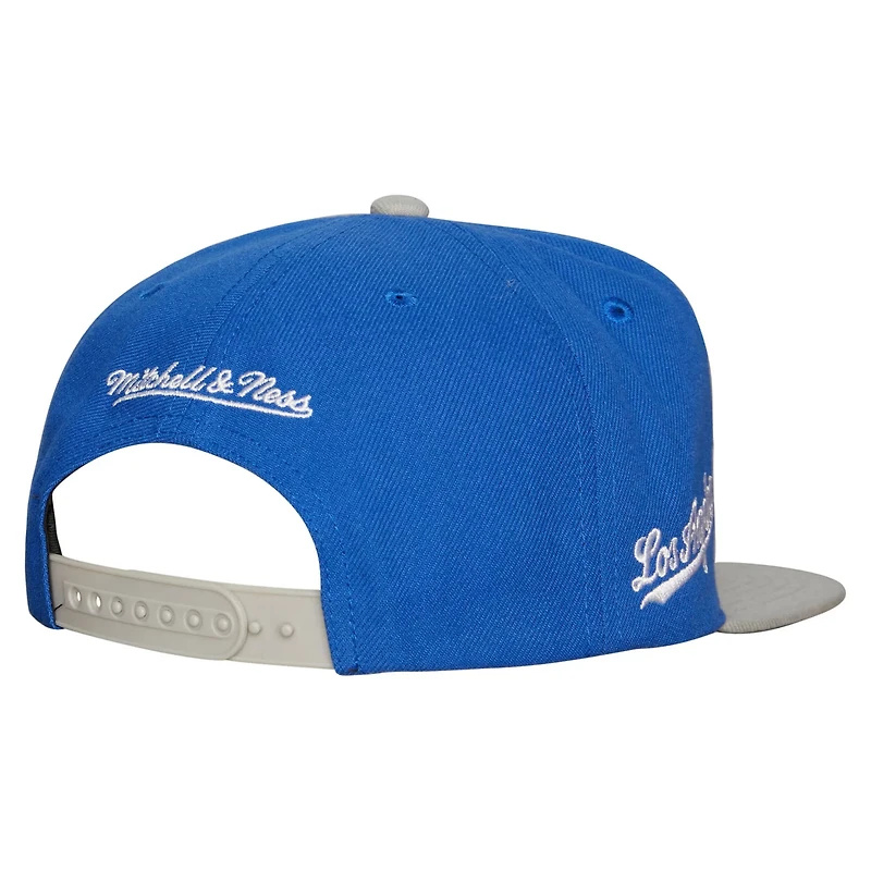 Mitchell  Ness Los Angeles Dodgers Cooperstown Collection Snapback Hat