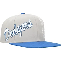 Mitchell  Ness Los Angeles Dodgers Knock Out Panel Snapback Hat