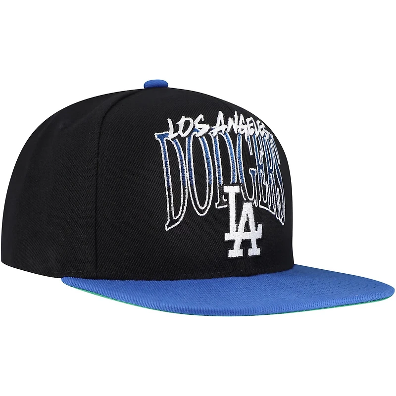 Mitchell  Ness Los Angeles Dodgers Rise Up Snapback Hat