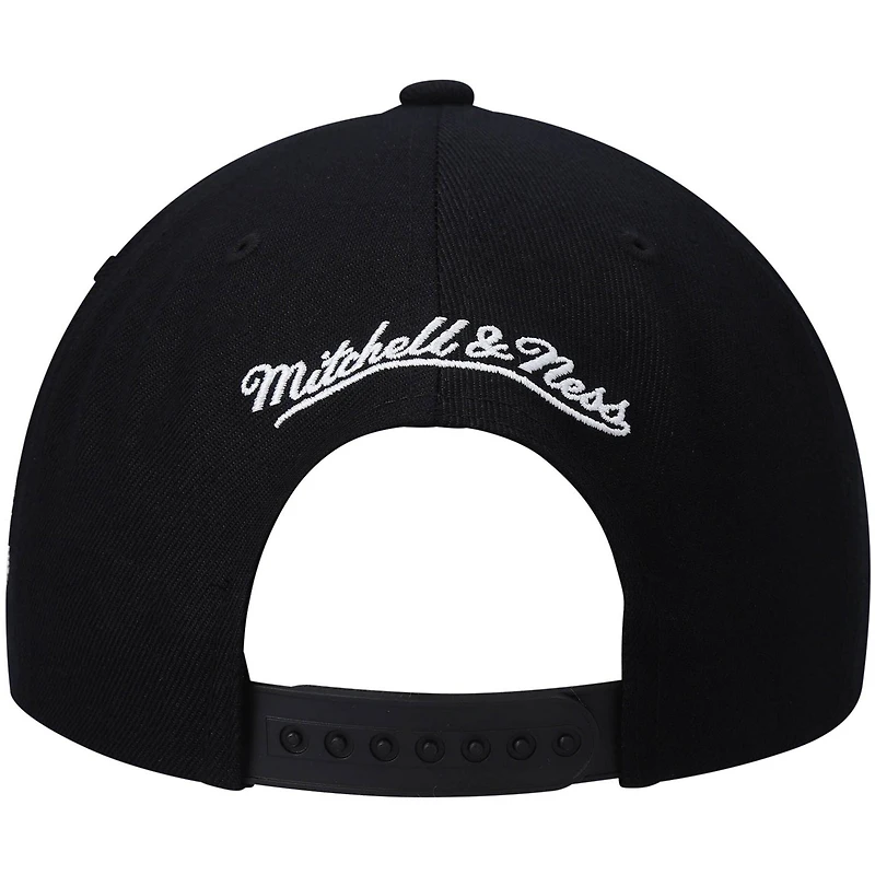 Mitchell  Ness Los Angeles Lakers Hardwood Classics Script 20 Snapback Hat