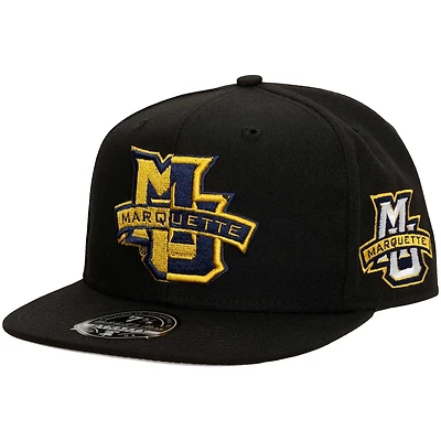Mitchell  Ness Marquette Golden Eagles Lifestyle Fitted Hat
