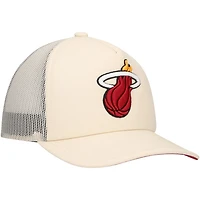 Mitchell  Ness Miami Heat Trucker Adjustable Hat