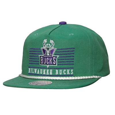 Mitchell  Ness Milwaukee Bucks Ascend Deadstock Snapback Hat