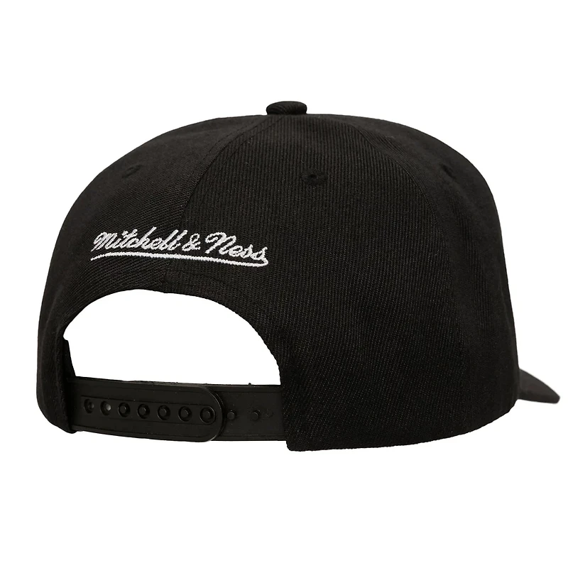 Mitchell Ness Milwaukee Bucks Tilted Pro Pinch Adjustable Hat