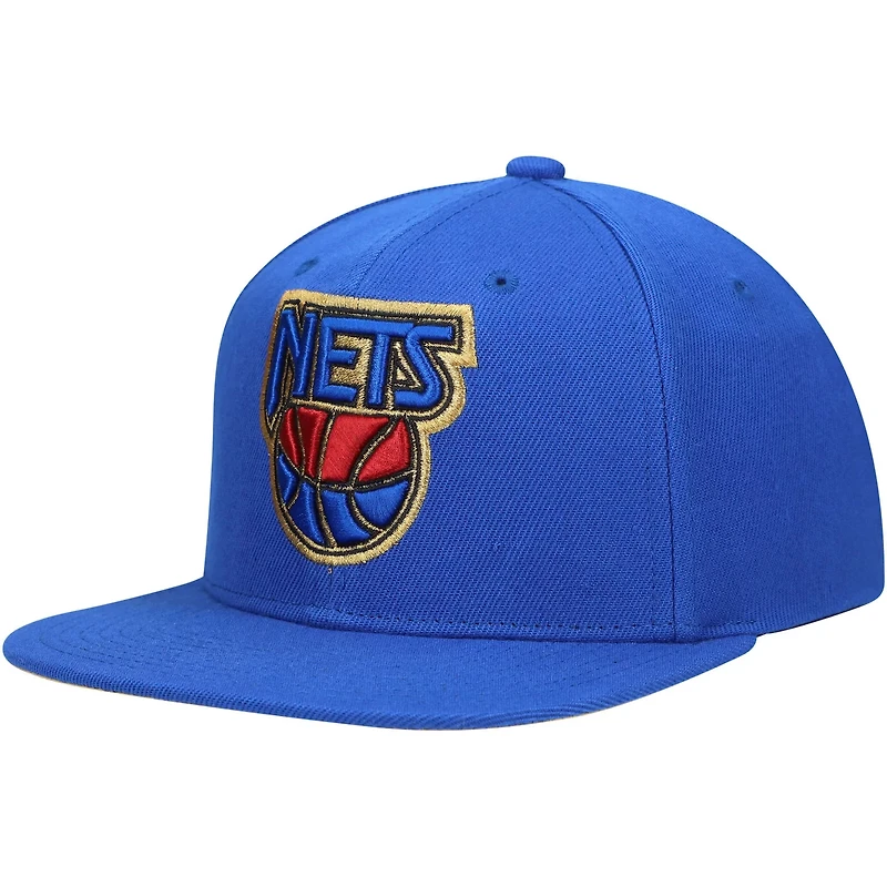 Mitchell  Ness New Jersey Nets 50th Anniversary Snapback Hat
