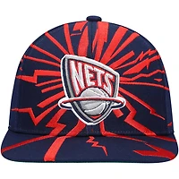 Mitchell  Ness New Jersey Nets Hardwood Classics Earthquake Snapback Hat