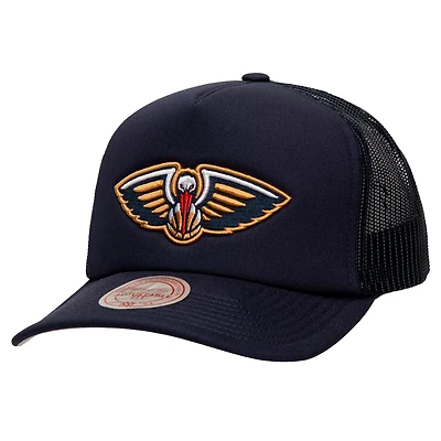 Mitchell  Ness New Orleans Pelicans Core Evergreen OTC Trucker Adjustable Hat