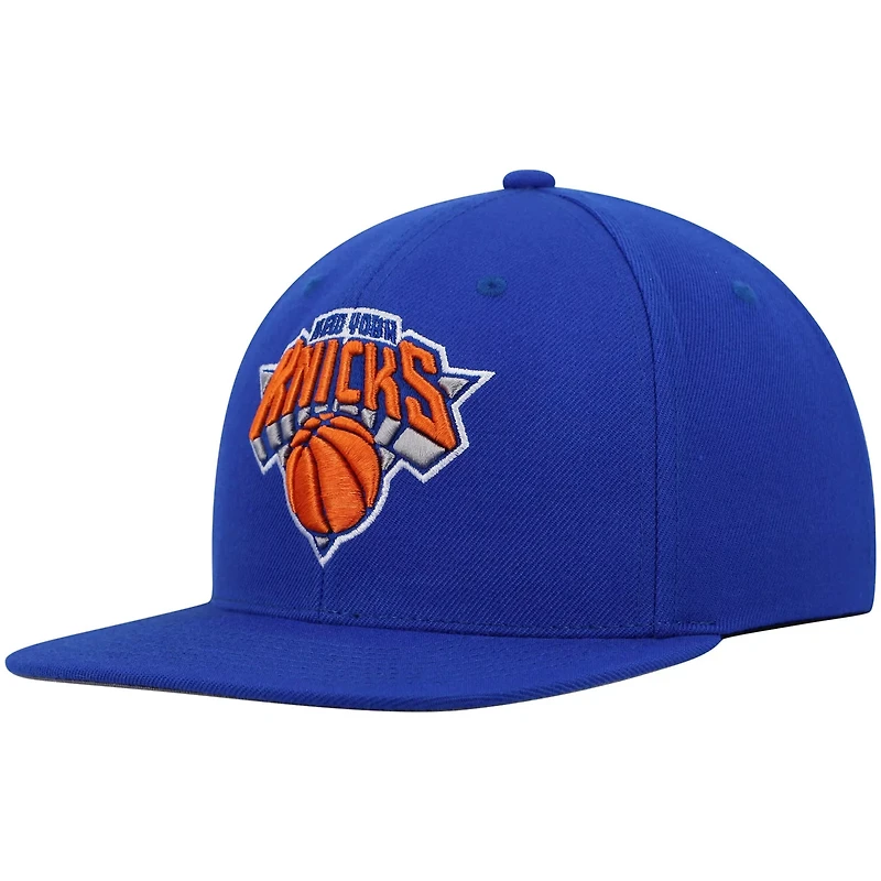 Mitchell  Ness New York Knicks Ground 20 Snapback Hat
