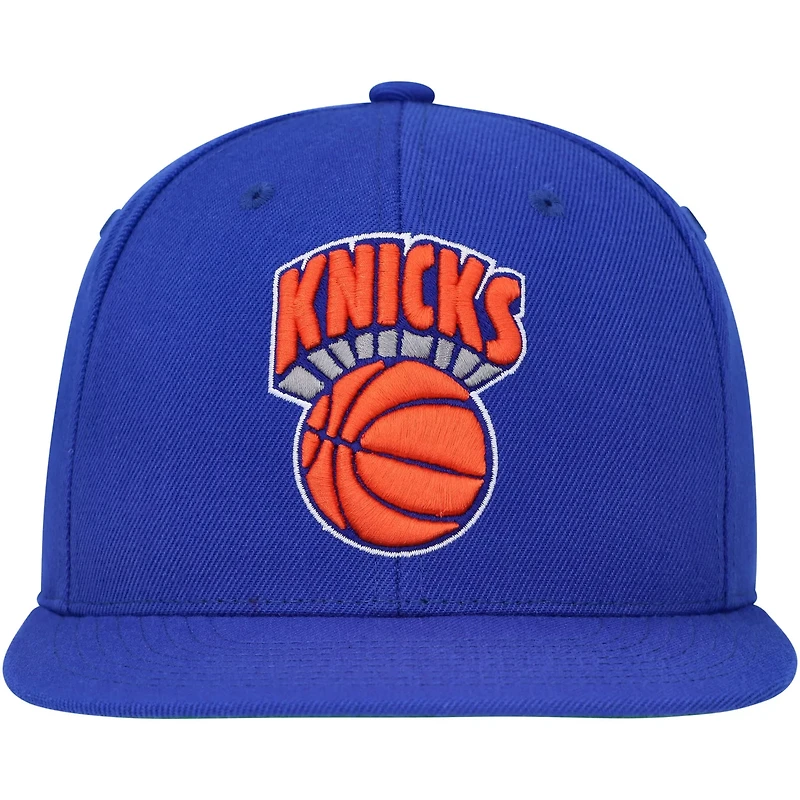 Mitchell Ness New York Knicks Hardwood Classics MVP Team Ground 20 Fitted Hat