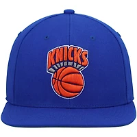 Mitchell  Ness New York Knicks Hardwood Classics Team Ground 20 Snapback Hat