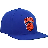 Mitchell  Ness New York Knicks Hardwood Classics Team Ground 20 Snapback Hat