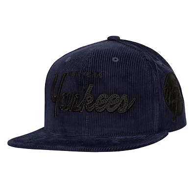 Mitchell  Ness New York Yankees Corduroy Snapback Hat