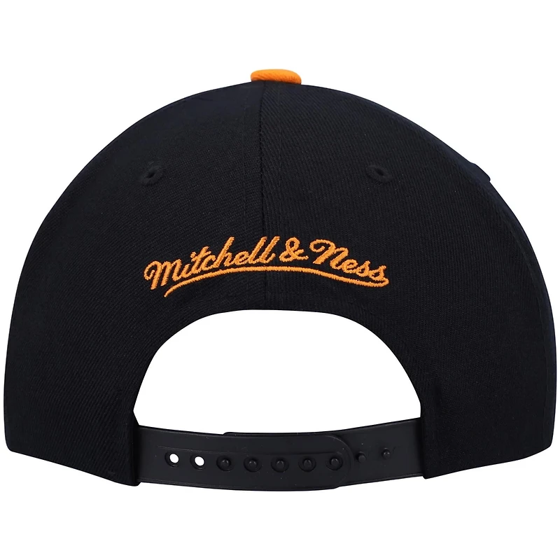 Mitchell  Ness Orange Chicago Bulls Day One Snapback Hat