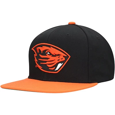 Mitchell  Ness Orange Oregon State Beavers 2-Tone 20 Snapback Hat