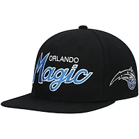 Mitchell  Ness Orlando Magic Hardwood Classics Script 20 Snapback Hat