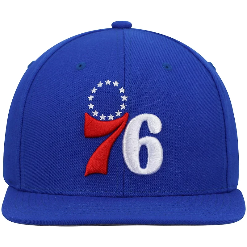Mitchell Ness Philadelphia 76ers Ground 20 Snapback Hat