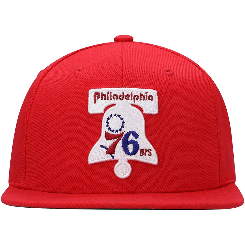 Mitchell Ness Philadelphia 76ers Hardwood Classics Essentials Tonal Basic Snapback Hat
