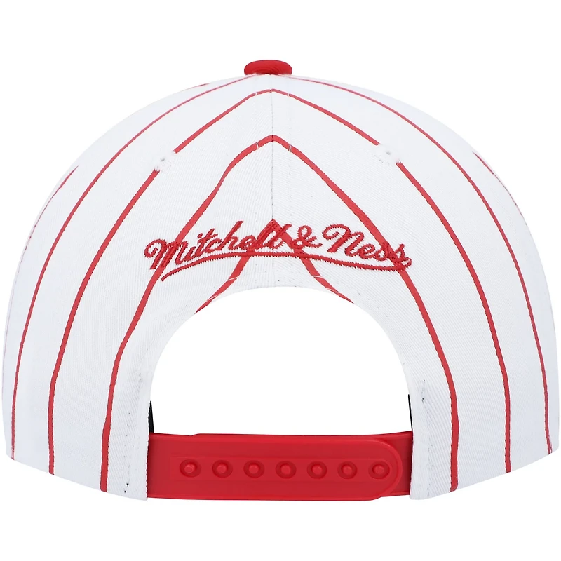 Mitchell Ness Philadelphia 76ers Hardwood Classics Pinstripe Snapback Hat