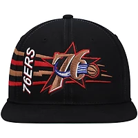 Mitchell  Ness Philadelphia 76ers Hardwood Classics Retro Bolt Deadstock Snapback Hat
