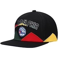 Mitchell  Ness Philadelphia 76ers History Month Snapback Hat