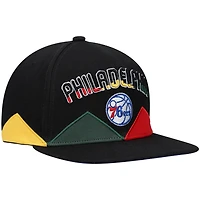 Mitchell  Ness Philadelphia 76ers History Month Snapback Hat