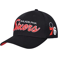 Mitchell  Ness Philadelphia 76ers MVP Team Script 20 Stretch-Snapback Hat