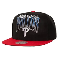 Mitchell  Ness Philadelphia Phillies Rise Up Snapback Hat
