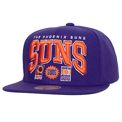 Mitchell  Ness Phoenix Suns Champ Stack Snapback Hat